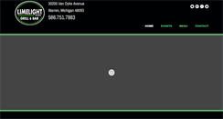 Desktop Screenshot of limelightsportsbar.com